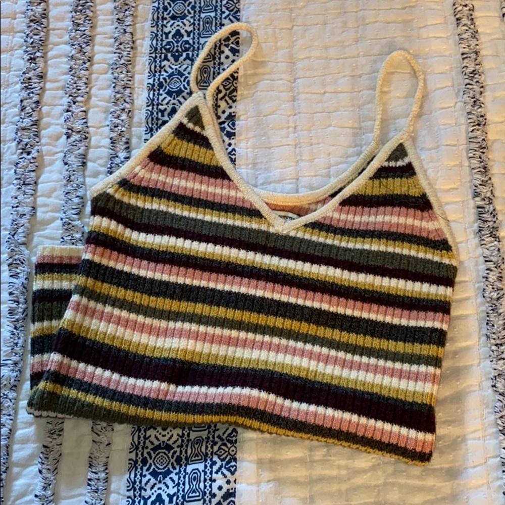 American Eagle Outfitters Cami Knit Multicolor